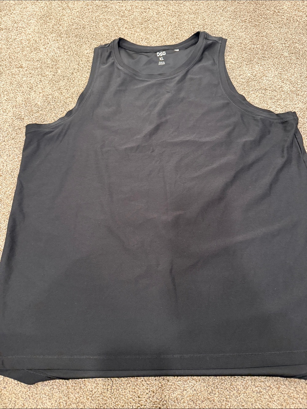 DSG Men’s Black Performance Tank